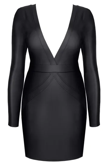 Schwarzes Minikleid BRGianna001 von Demoniq Black Rose 2.0 Collection