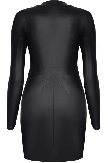 Schwarzes Minikleid BRGianna001 von Demoniq Black Rose 2.0 Collection