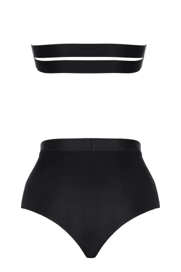 Schwarzes Set STAlessia001 von Demoniq Silver Touch Collection