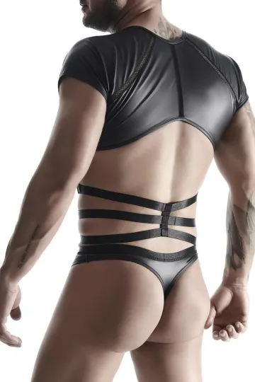 T-Shirt TSH011 schwarz von Regnes Fetish Planet
