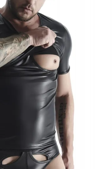 T-Shirt TSH014 schwarz von Regnes Fetish Planet
