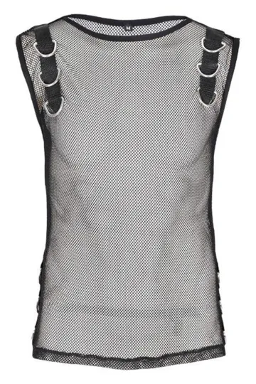 Tank Vest Netz schwarz