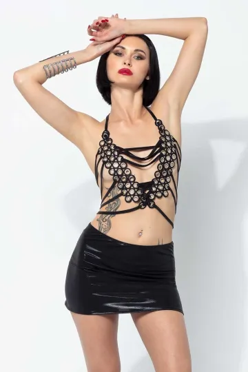 Top PALOMBE schwarz