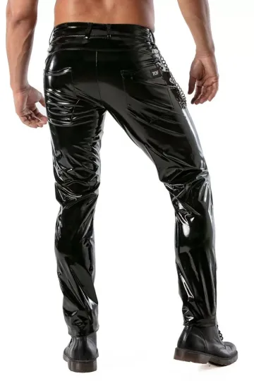 Vinyl Pants schwarz