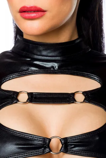 Wetlook-Set 18252 von Saresia schwarz
