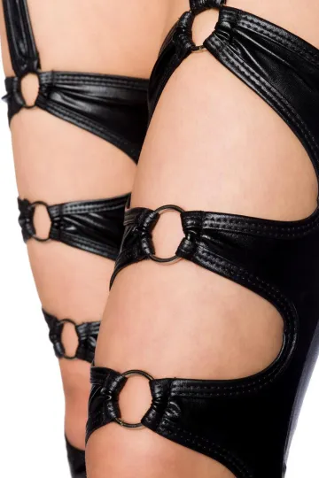Wetlook-Set 18253 von Saresia schwarz