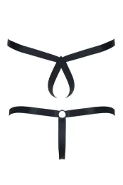 2er Pack Harness String BRI010 schwarz von Regnes Fetish Planet