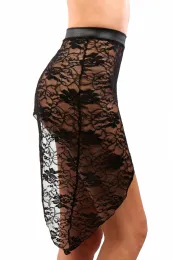 Asymmetrischer Rock schwarz