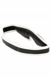 Augenbinde gepolstert schwarz/weiß