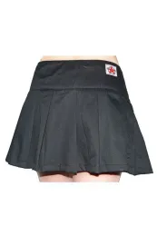 Black Pistol Buckle Mini Denim schwarz