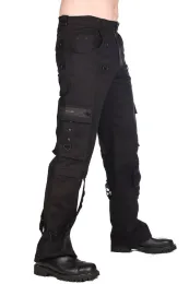 Black Pistol Pyramide Pants Denim schwarz