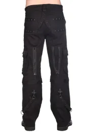 Black Pistol Pyramide Pants Denim schwarz