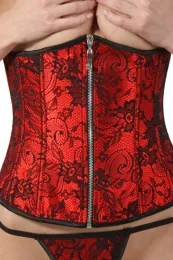 Bokat Mini Korsett rot/schwarz