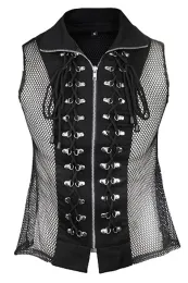 Bondage Vest Net schwarz