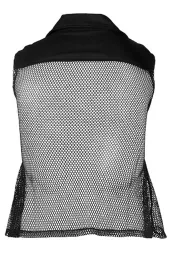 Bondage Vest Net schwarz