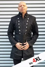 Brokat Gehrock schwarz