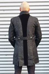 Brokat Gehrock schwarz