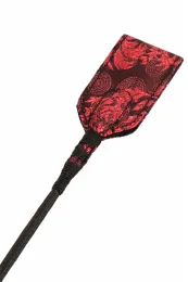 Brokat Gerte schwarz/rot