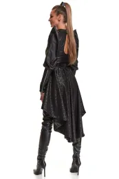 Brokat-Rock in baskischer Form schwarz