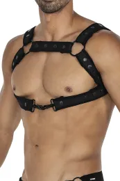 Brust-Harness 05 schwarz