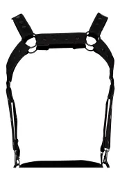 Brust-Harness 05 schwarz