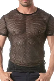 Circuit Fishnet T-Shirt schwarz