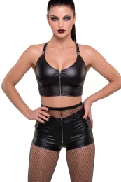 Damen-Top DDAlice001 schwarz
