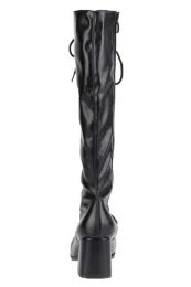 Erogance Kniestiefel R2020 PU Schwarz