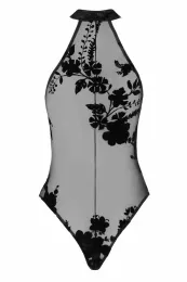 F314 Body aus Netzmaterial schwarz