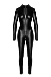 F331 Wetlook Overall schwarz