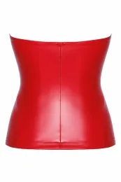 F355 Wetlook Corsagen-Top rot