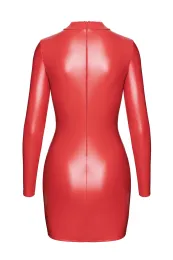 F367 Bombshell Bodycon Minikleid rot