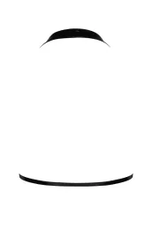 F391 Troublemaker Bralette schwarz