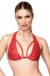 F392 Troublemaker Bralette rot