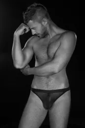 G-String DAMON schwarz