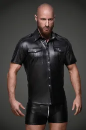 H011 Sexy und elegantes Shirt schwarz