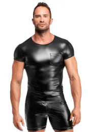 H084 Herren T-Shirt schwarz