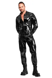 H093 Lack Hose Voltage schwarz