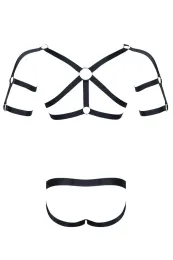 Harness SET010 schwarz von Regnes Fetish Planet