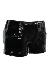 Hot Panty Lack schwarz