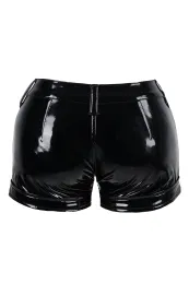 Hot Panty Lack schwarz