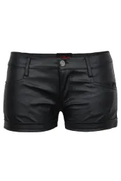 Hot Panty Wetlook schwarz