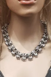 Kette 06 silbern/schwarz