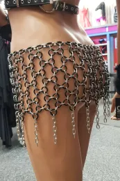 Ketten-Rock 08 silbern/schwarz