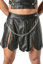 Kinky Gladiator Skirt for Men schwarz