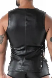 Kinky Laced Tank Top schwarz