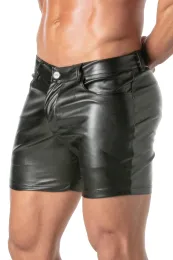 Kinky Mid-Thigh Sexy Shorts schwarz