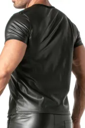Kinky Zipped Pocket T-Shirt for men schwarz