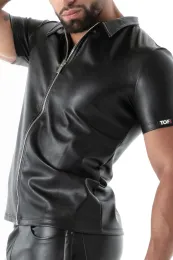 Kinky Zipped Vest schwarz