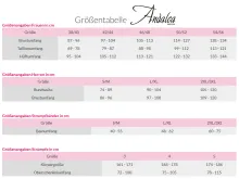 Kleid 1029 schwarz/rot